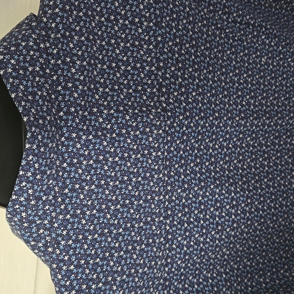 Van Heusen Blue Patterned Shirt - Picture 10 of 13